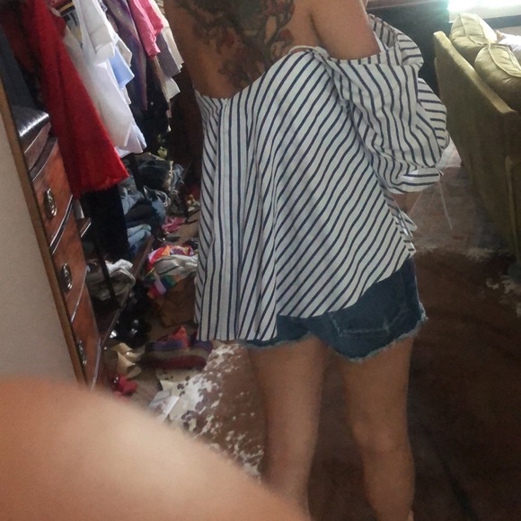 Caroline constas striped Gabriella top - Picture 5 of 5